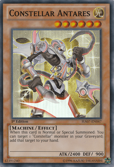 Constellar Antares [HA07-EN047] Super Rare (ONLINE ORDER ONLY)