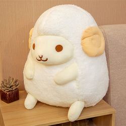 Cute Sitting Little Sheep Doll Plush Toy (ONLINE ORDER ONLY)
