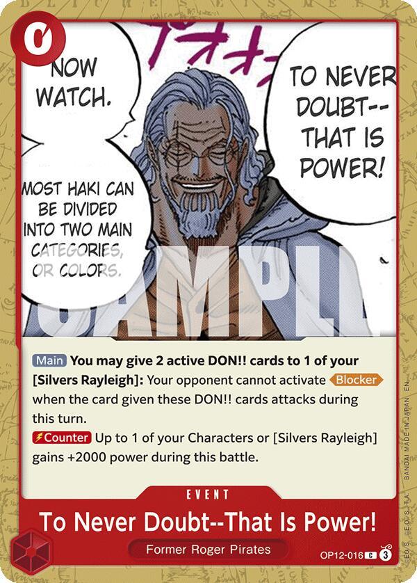 To Never Doubt--That Is Power! [Legacy of the Master] (ONLINE ORDER ONLY)