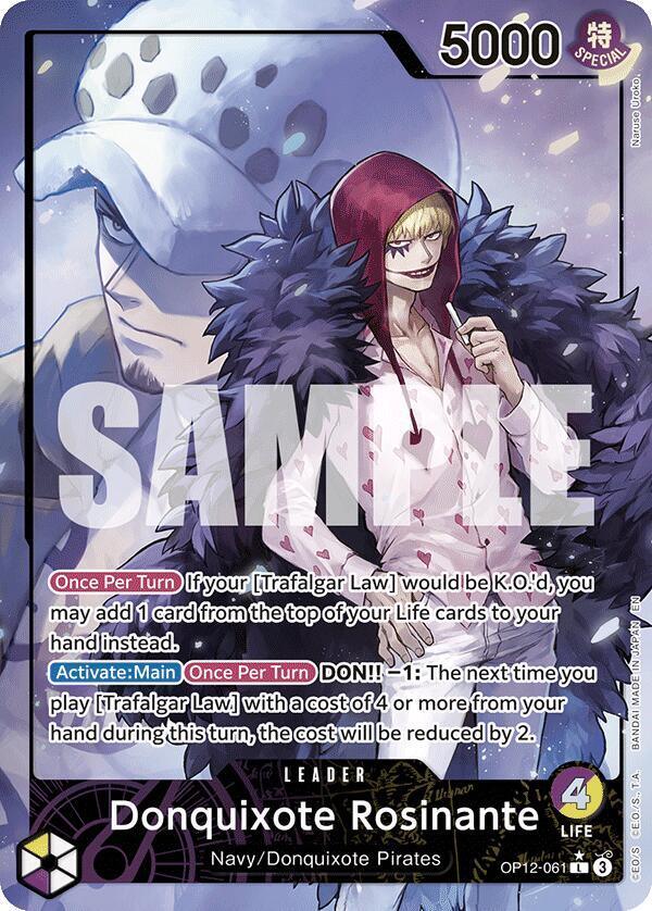 Donquixote Rosinante (Alternate Art) [Legacy of the Master] (ONLINE ORDER ONLY)