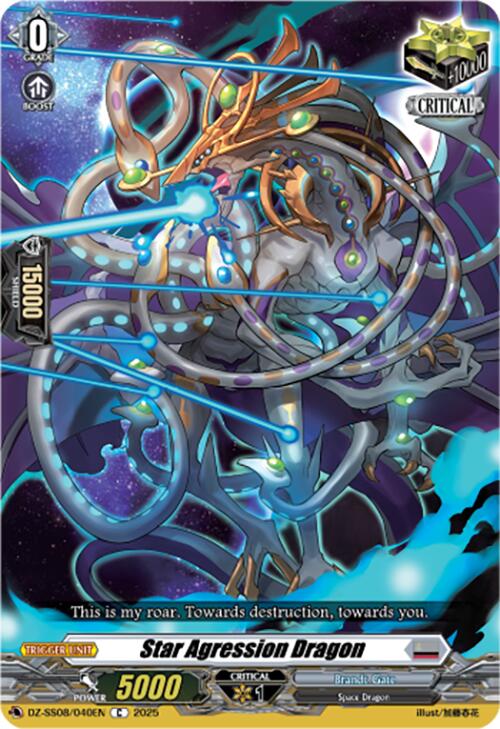 Star Agression Dragon (DZ-SS08/040EN) [Festival Booster 2025]