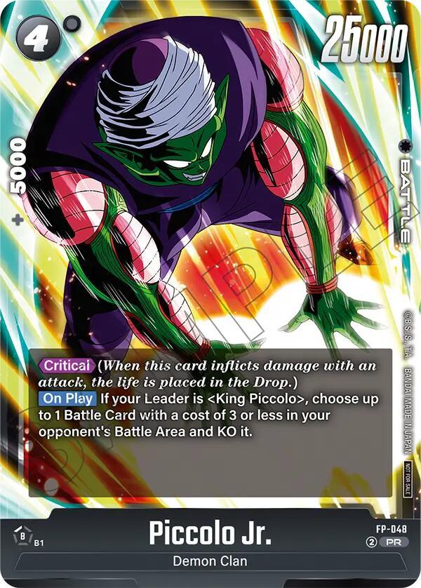 Piccolo Jr. (FP-048) (Tournament Pack 07) [Fusion World Tournament Cards] (ONLINE ORDER ONLY)