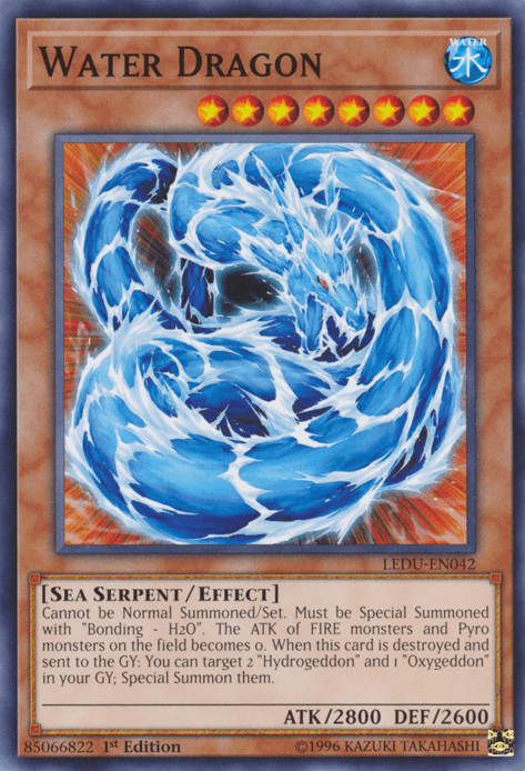Water Dragon [LEDU-EN042] Common (ONLINE ORDER ONLY)