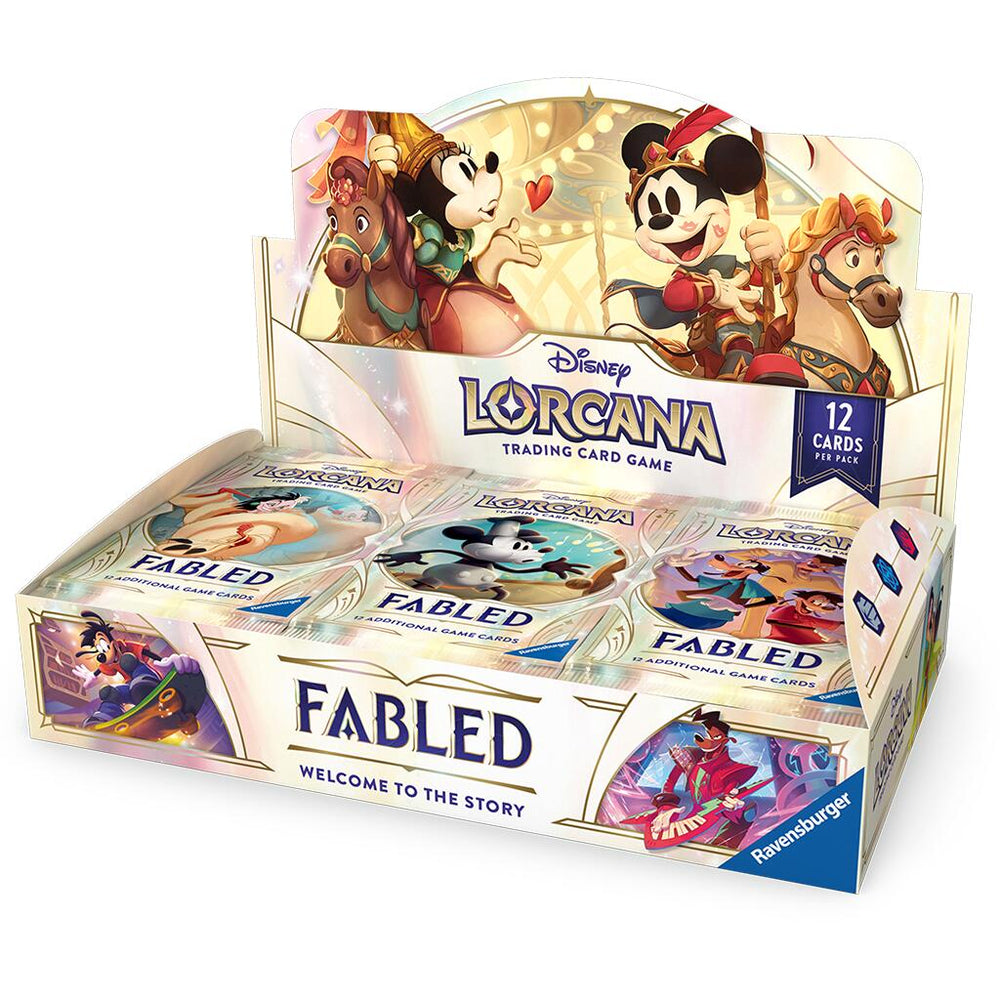 Disney Lorcana: Fabled Booster Box (ONLINE ORDER ONLY)