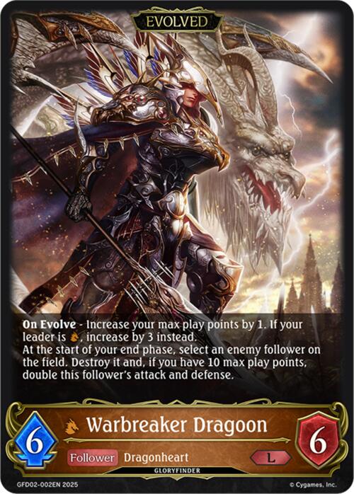 Warbreaker Dragoon (Evolved) (GFD02-002EN) [Treacherous Ambitions]