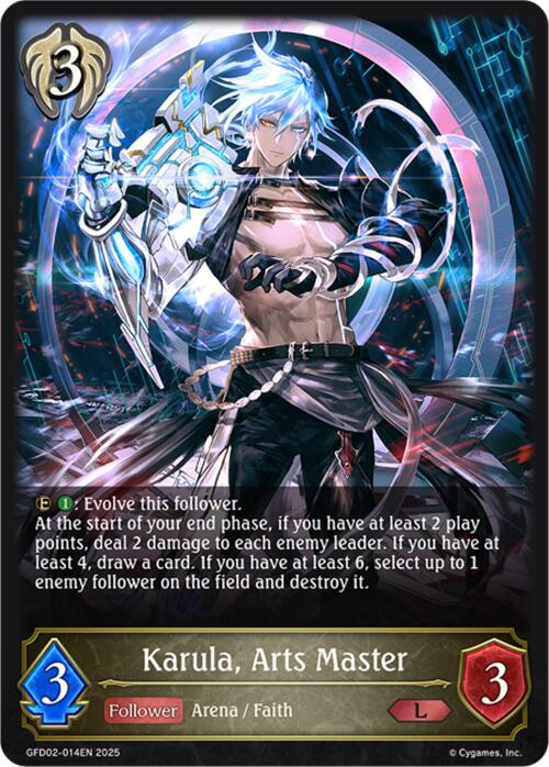 Karula, Arts Master (GFD02-014EN) [Treacherous Ambitions]