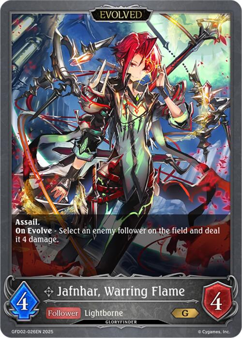 Jafnhar, Warring Flame (Evolved) (GFD02-026EN) [Treacherous Ambitions]