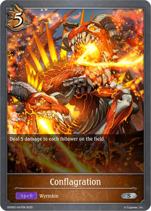 Conflagration (GFD02-047EN) [Treacherous Ambitions]