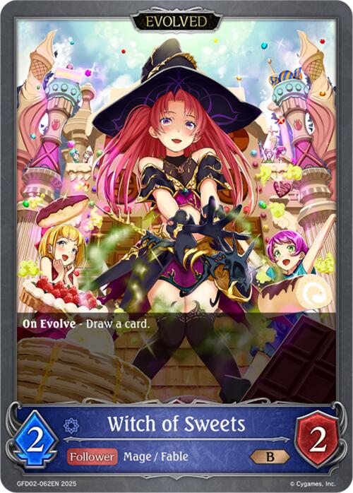 Witch of Sweets (Evolved) (GFD02-062EN) [Treacherous Ambitions]