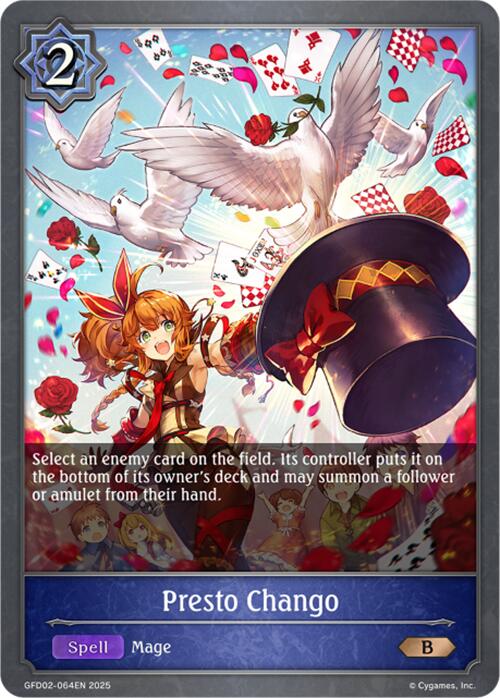 Presto Chango (GFD02-064EN) [Treacherous Ambitions]