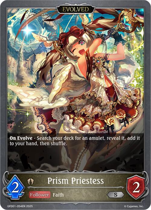 Prism Priestess (Evolved) (GFD01-054EN) [Luxheart Legends]