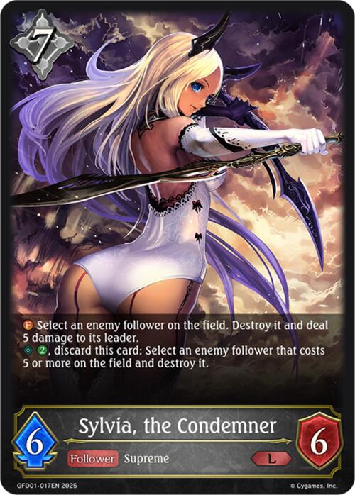 Sylvia, the Condemner (GFD01-017EN) [Luxheart Legends]