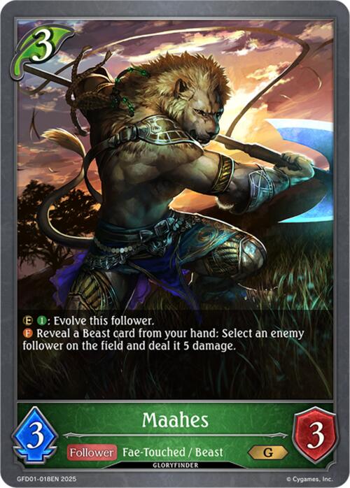 Maahes (GFD01-018EN) [Luxheart Legends]