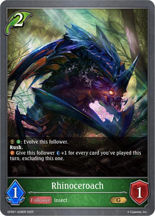 Rhinoceroach (GFD01-028EN) [Luxheart Legends]
