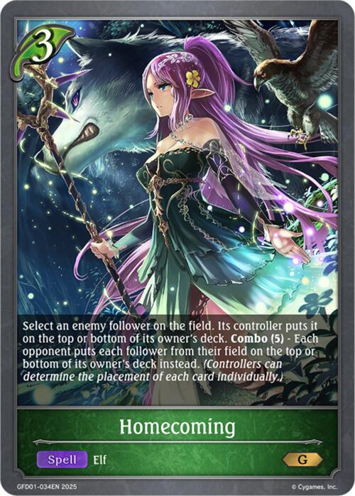 Homecoming (GFD01-034EN) [Luxheart Legends]