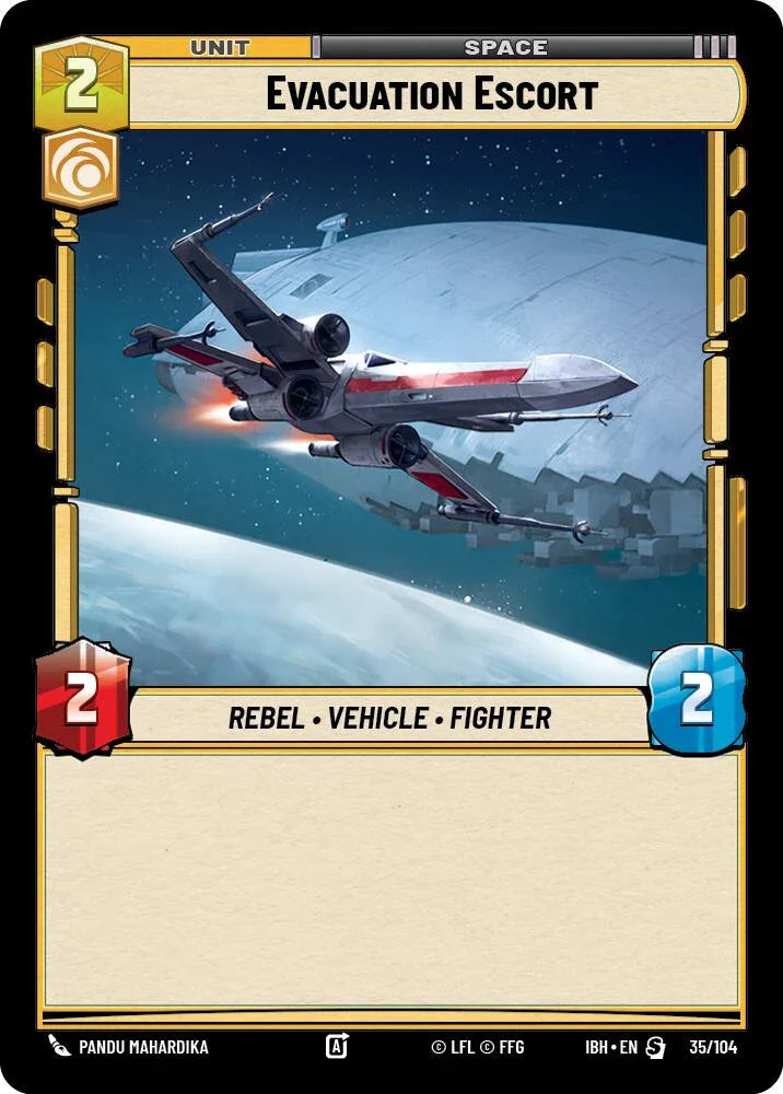 Evacuation Escort (35/104) (35/104) [Intro Battle: Hoth] (ONLINE ORDER ONLY)