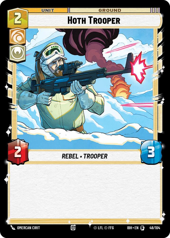 Hoth Trooper (48/104) (48/104) [Intro Battle: Hoth] (ONLINE ORDER ONLY)