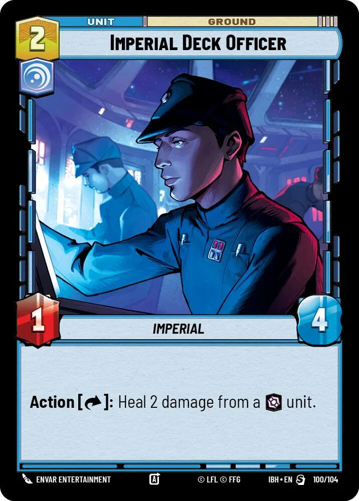 Imperial Deck Officer (100/104) (100/104) [Intro Battle: Hoth] (ONLINE ORDER ONLY)