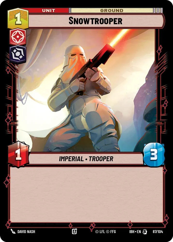 Snowtrooper (87/104) (87/104) [Intro Battle: Hoth] (ONLINE ORDER ONLY)