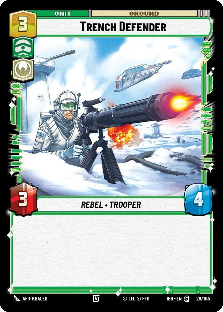 Trench Defender (29/104) (29/104) [Intro Battle: Hoth] (ONLINE ORDER ONLY)