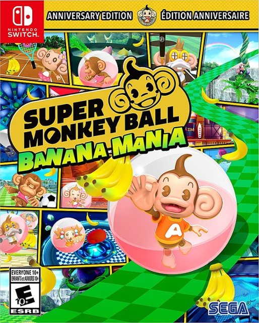 Super Monkey Ball Banana Mania: Anniversary Edition (Nintendo Switch) (ONLINE ORDER ONLY)