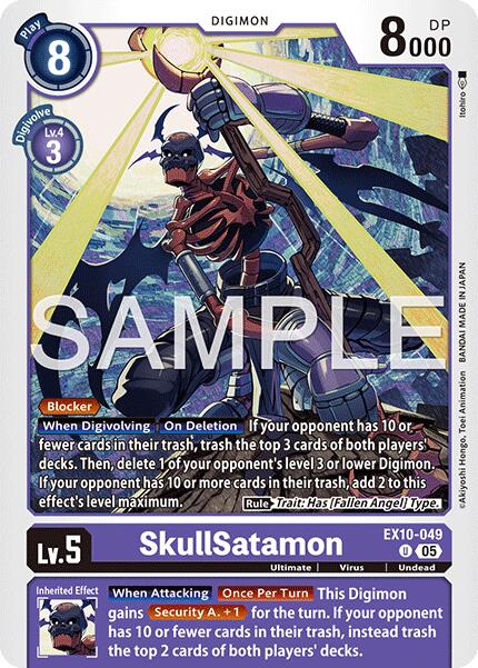SkullSatamon [EX10-049] [Sinister Order]