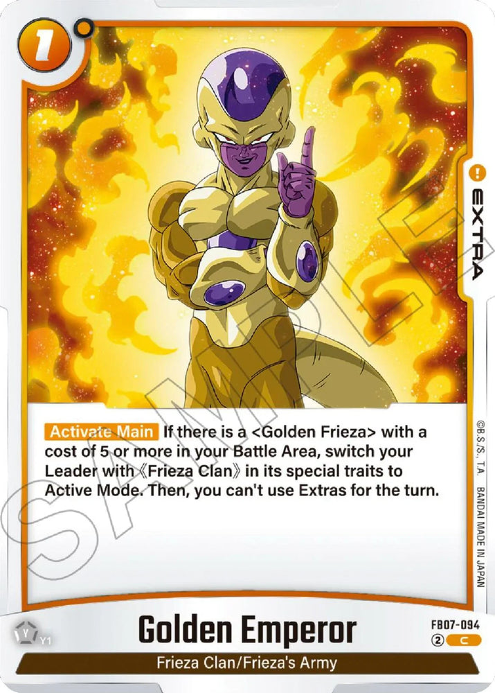 Golden Emperor [Wish For Shenron] (ONLINE ORDER ONLY)