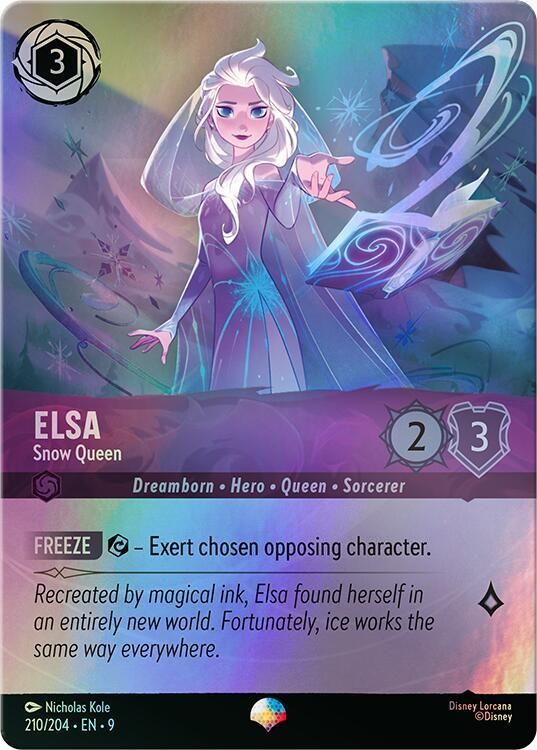 Elsa - Snow Queen (Epic) (210/204) [Fabled] (ONLINE ORDER ONLY)