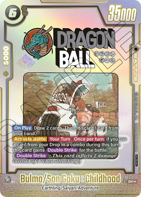 Bulma/Son Goku : Childhood [Tournament and Championship Promos] (ONLINE ORDER ONLY)