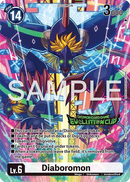 Diaboromon Token (Evolution Cup 2025 Vol. 2) [Promotional Cards] (ONLINE ORDER ONLY)