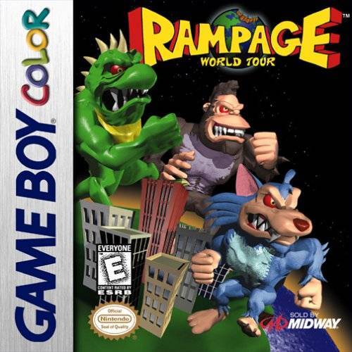 Rampage World Tour (Gameboy Color) (ONLINE ORDER ONLY)