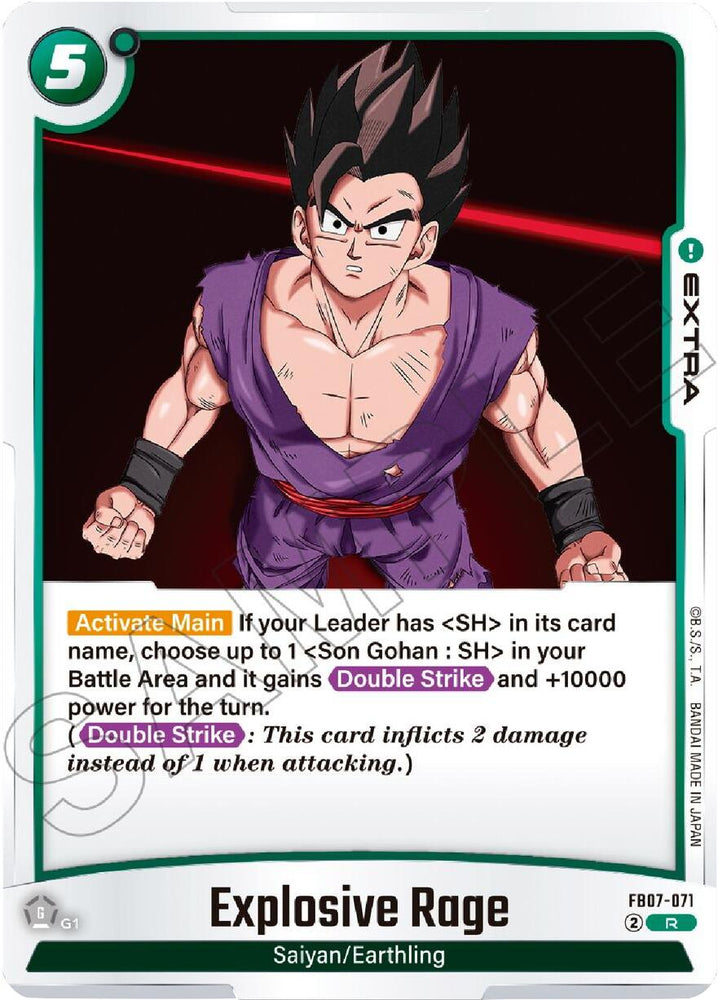 Explosive Rage [Wish For Shenron]