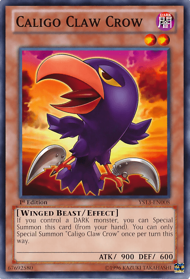 Caligo Claw Crow [YS13-EN008] Common (ONLINE ORDER ONLY)