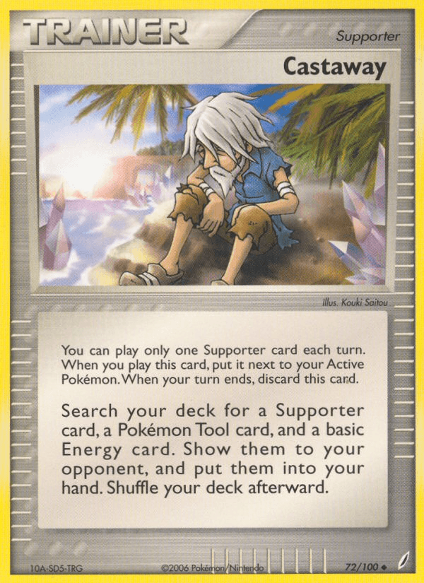 Castaway (72/100) [EX: Crystal Guardians] (Online Only)