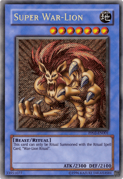Super War-Lion [PP02-EN001] Secret Rare (ONLINE ORDER ONLY)