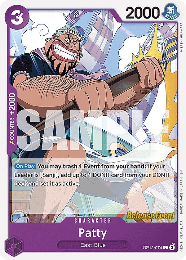 Patty [Legacy of the Master Release Event Cards] (ONLINE ORDER ONLY)