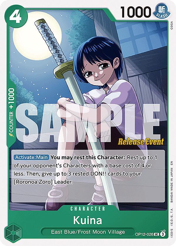 Kuina [Legacy of the Master Release Event Cards] (ONLINE ORDER ONLY)