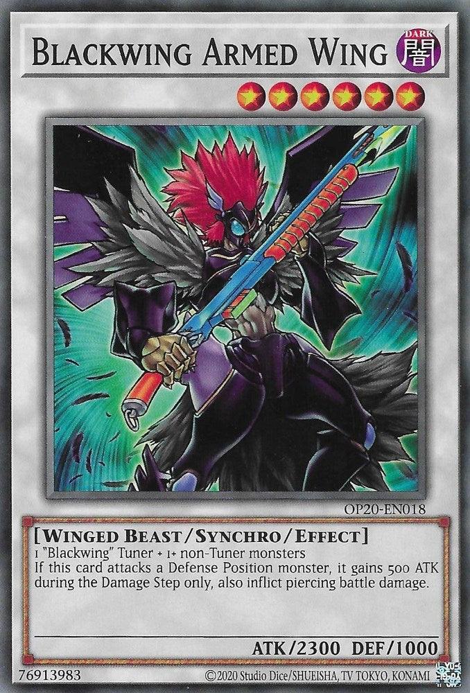 Blackwing Armed Wing [OP20-EN018] Common (ONLINE ORDER ONLY)