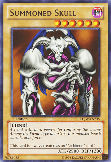Summoned Skull [LCJW-EN235] Rare (ONLINE ORDER ONLY)