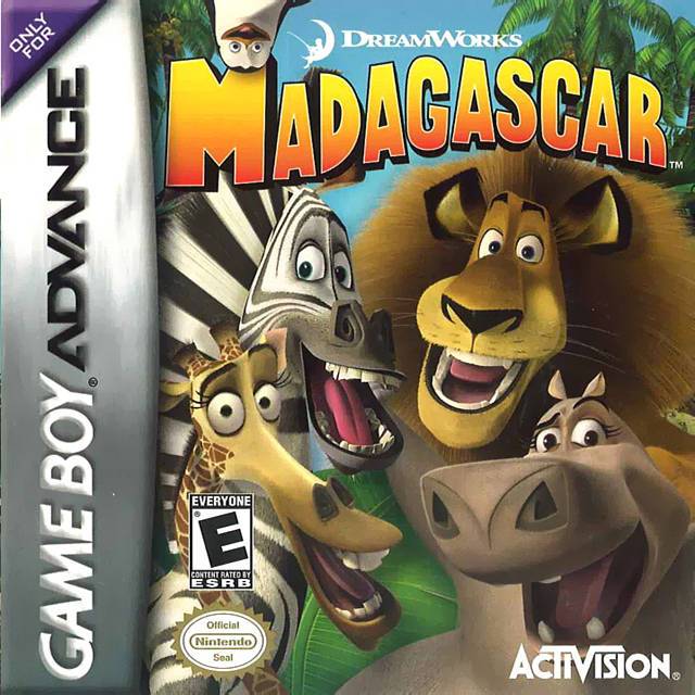 Madagascar (Gameboy Advance) (ONLINE ORDER ONLY)