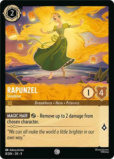 Rapunzel - Sunshine (8/204) [Fabled] (ONLINE ORDER ONLY)