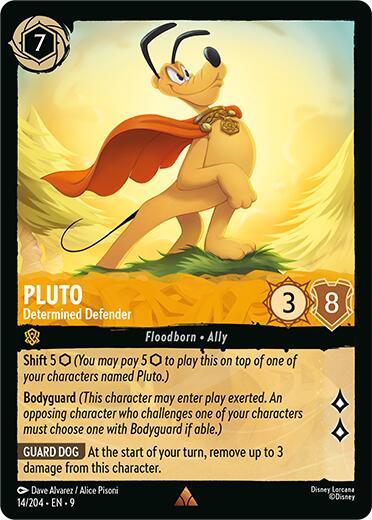 Pluto - Determined Defender (14/204) [Fabled] (ONLINE ORDER ONLY)