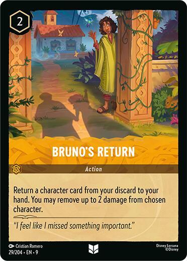 Bruno's Return (29/204) [Fabled] (ONLINE ORDER ONLY)