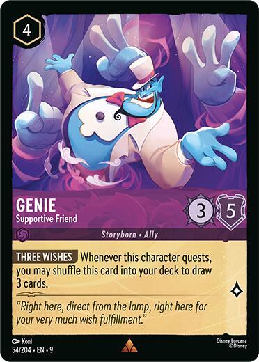 Genie - Supportive Friend (54/204) [Fabled] (ONLINE ORDER ONLY)