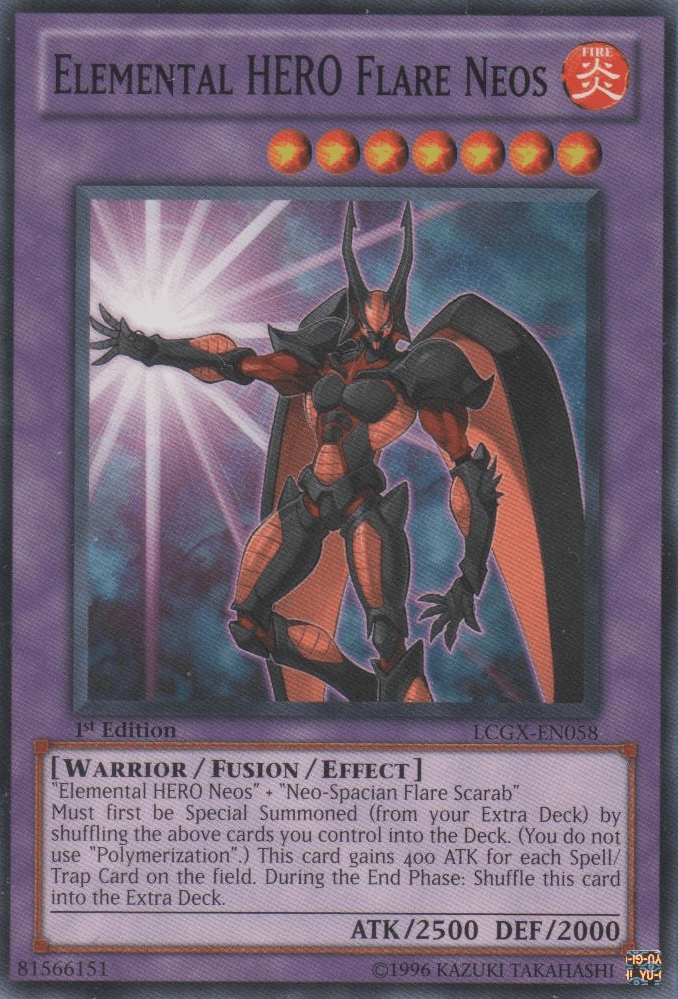 Elemental HERO Flare Neos [LCGX-EN058] Common (ONLINE ORDER ONLY)