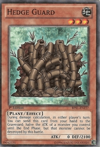 Hedge Guard [BP01-EN157] Starfoil Rare (ONLINE ORDER ONLY)