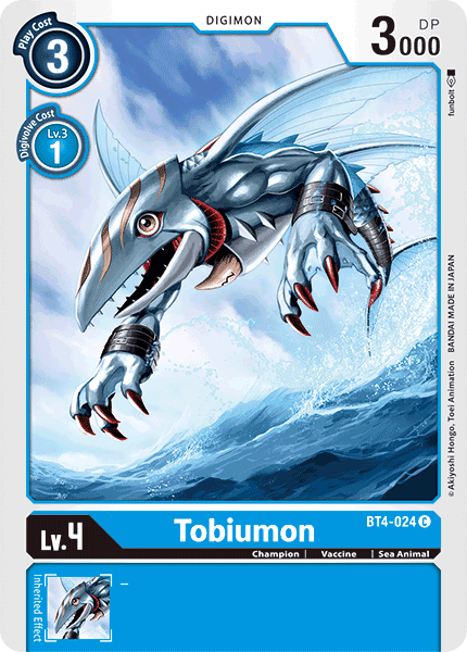 Tobiumon [BT4-024] [Great Legend] (ONLINE ORDER ONLY)
