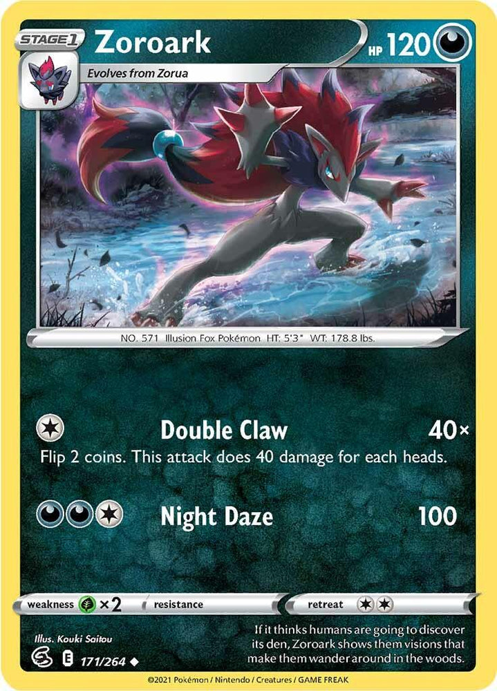 Zoroark (171/264) [Sword & Shield: Fusion Strike] (Online Only)