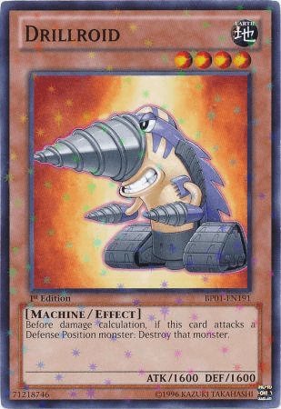 Drillroid [BP01-EN191] Starfoil Rare (ONLINE ORDER ONLY)