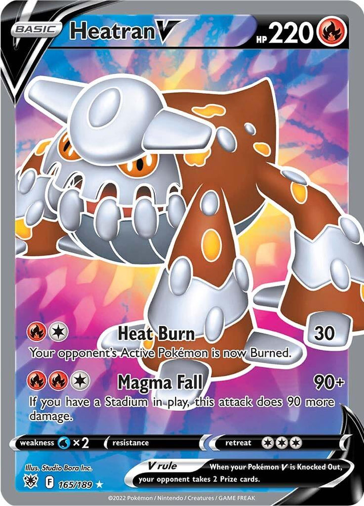 Heatran V (165/189) [Sword & Shield: Astral Radiance] (Online Only)